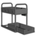 Double-Drawer Kitchen Spice Rack