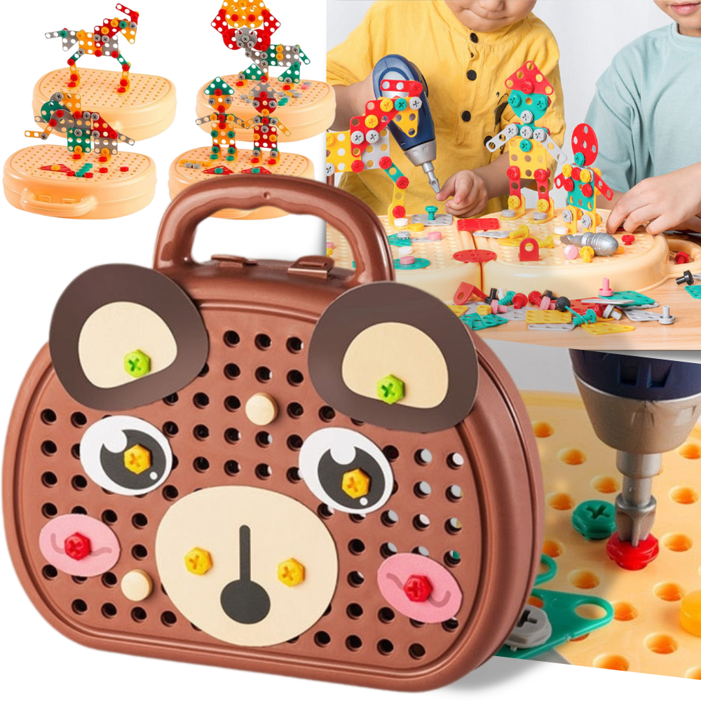 Educational Puzzle Toy and Drill Kit