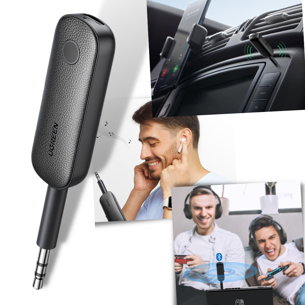 Wireless Bluetooth Adapter with 3.5mm Jack