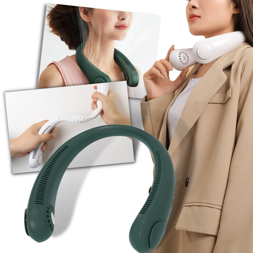Portable Mini Rechargeable Neck Fan