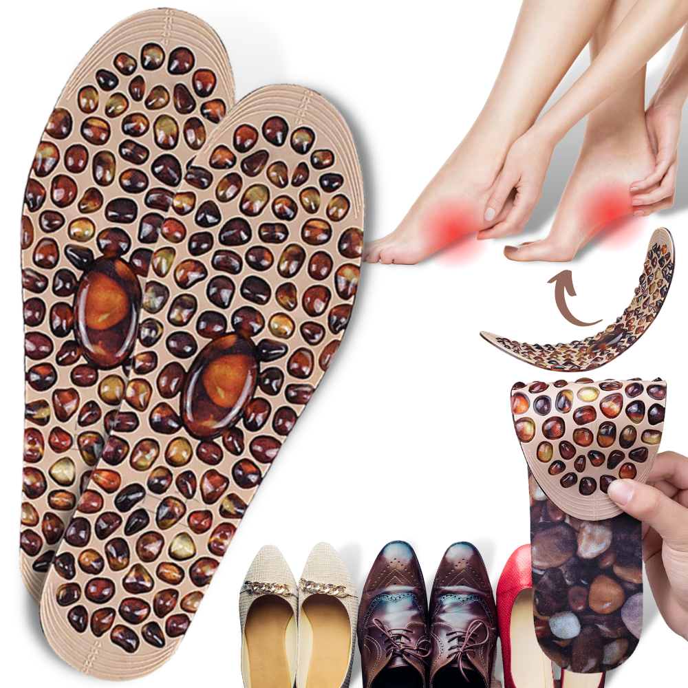 Massaging Insole With Cobble Design