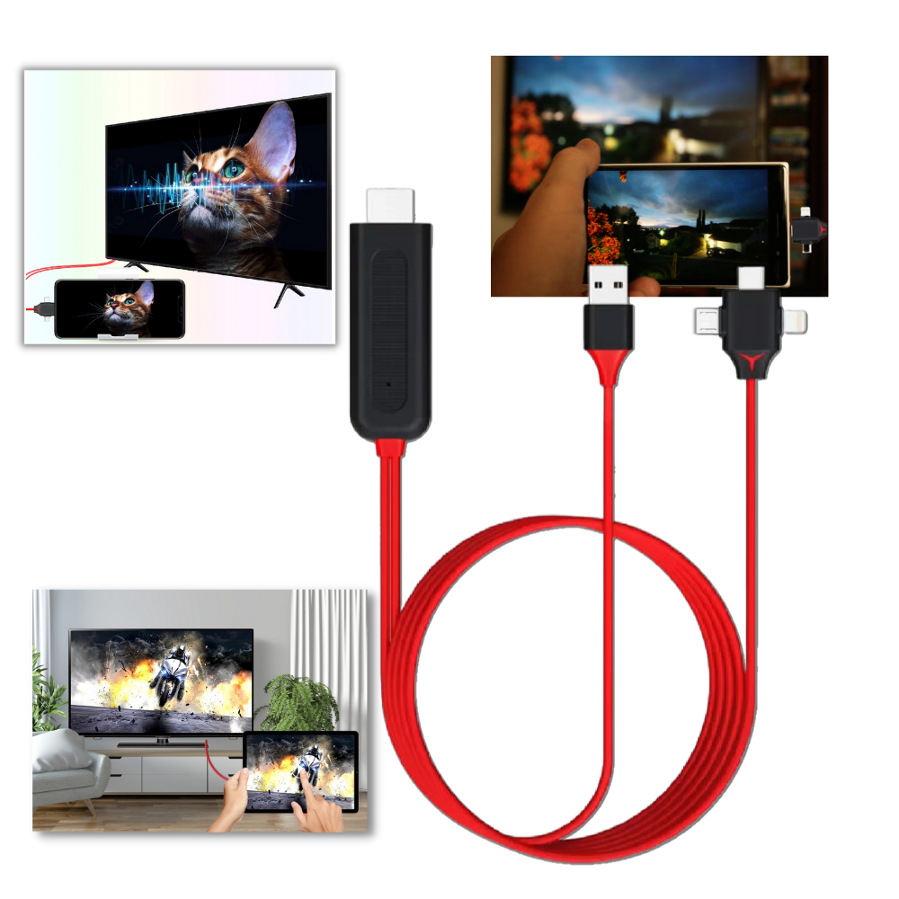 HMDI Adapter Cable for Phones and Tablets