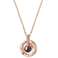 I Love You Necklace in 100 Languages