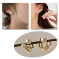 Vintage Pearl Drop Earrings