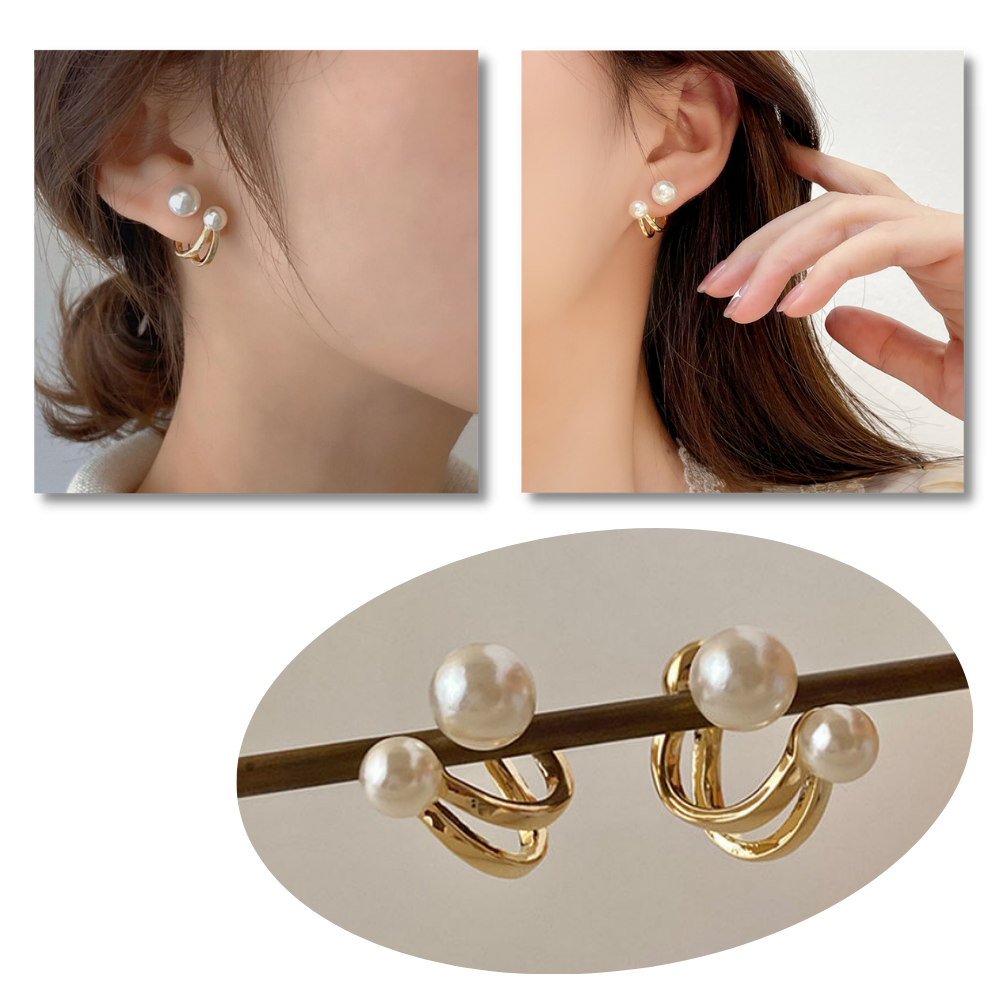 Vintage Pearl Drop Earrings