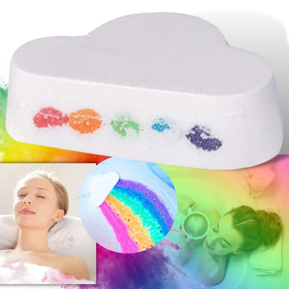 Colourful Sea Salt Bath Bomb