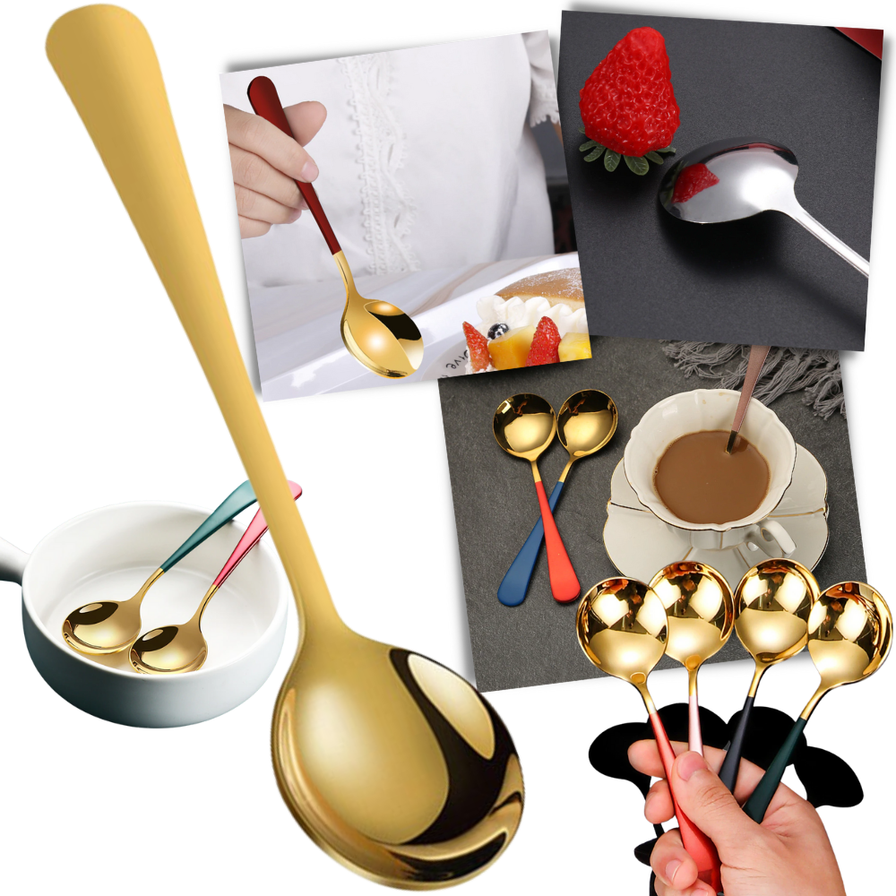 2-Pack Stainless Steel Spoons
