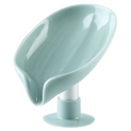 Leaf-Shaped Soap Holder with Drain
