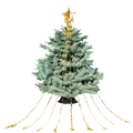 Christmas Tree Waterfall Fairy Lights