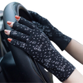 Stylish UV-Protective Cotton Gloves
