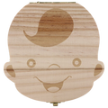 Wooden Baby Teeth Box