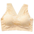 Seamless Breathable Lacy Bra