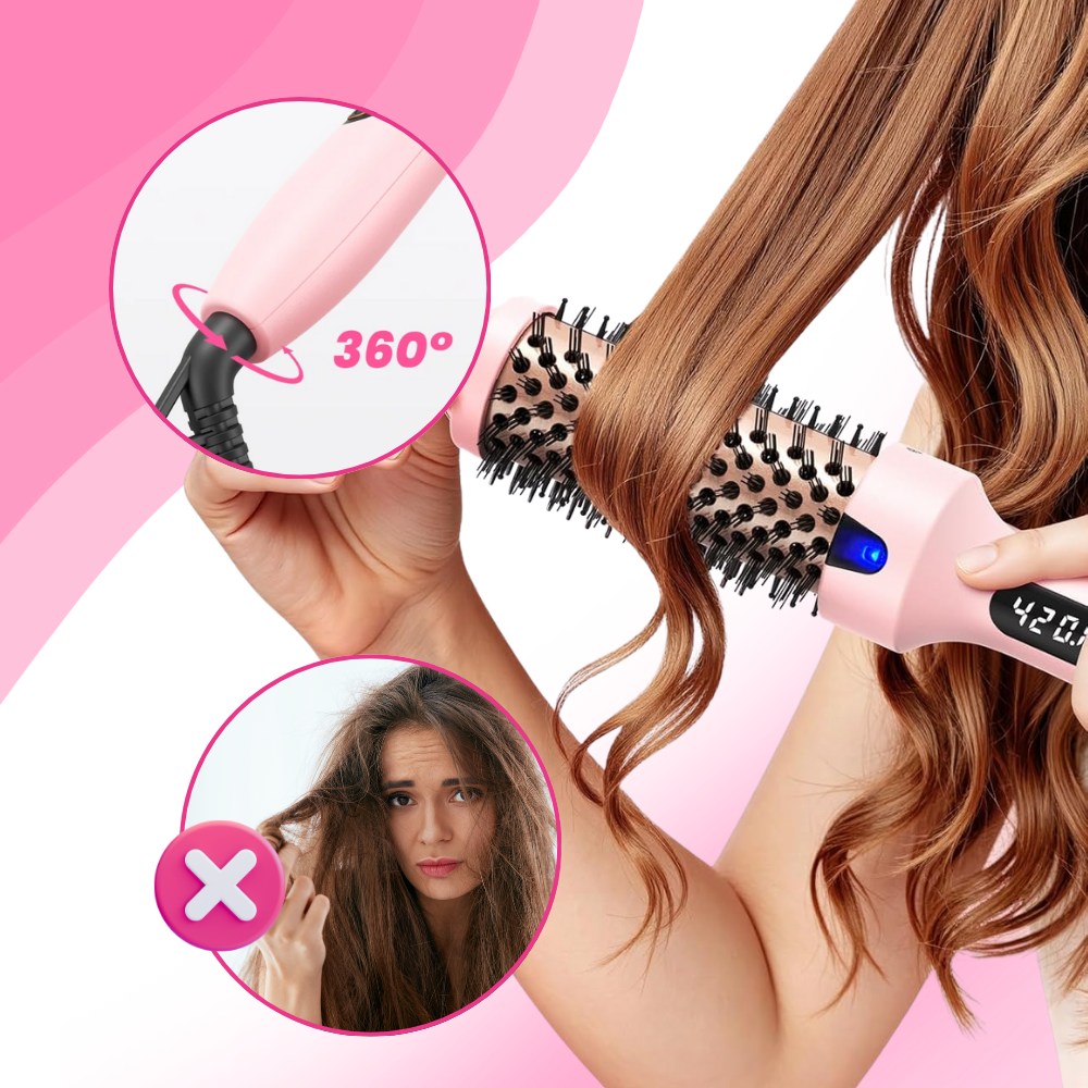 3-in-1 Heated Round Brush