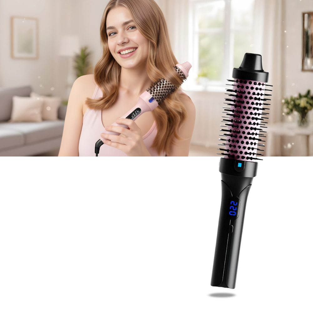 3-in-1 Heated Round Brush