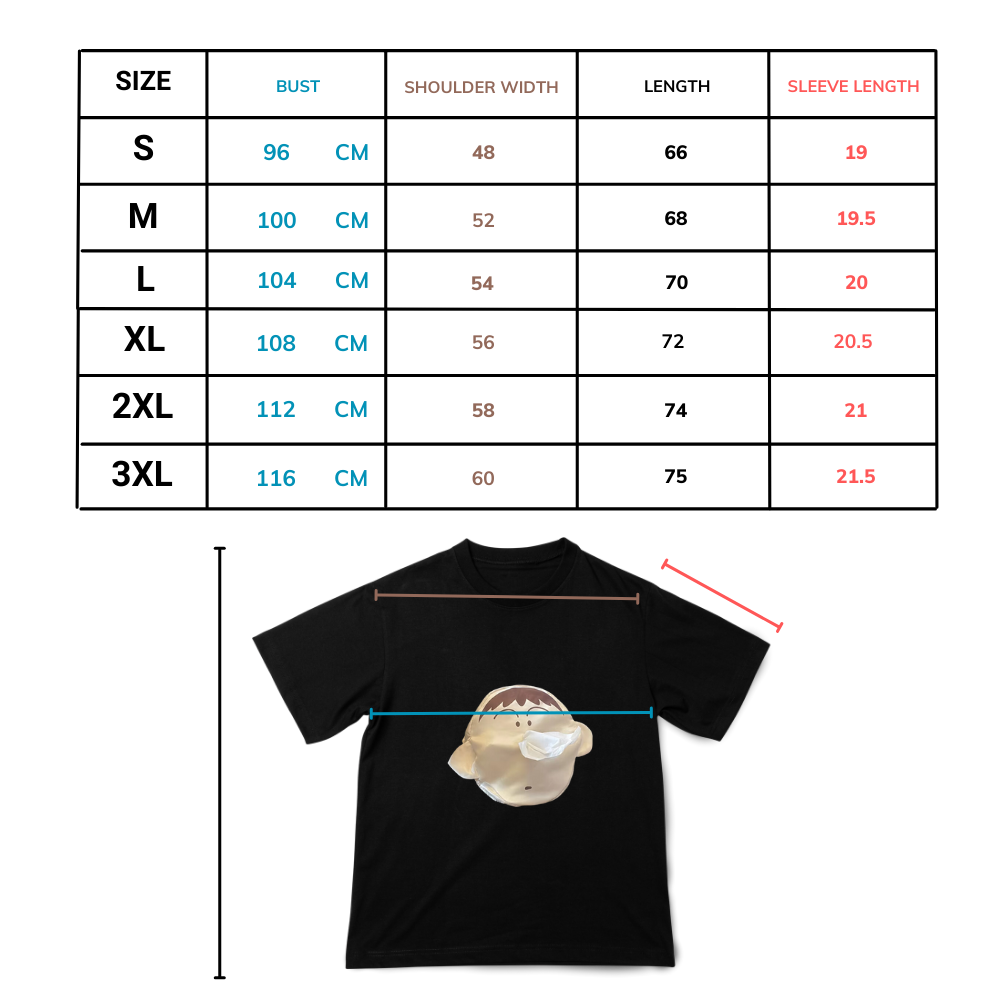 3D Shin Chan Carry Paper Shirt