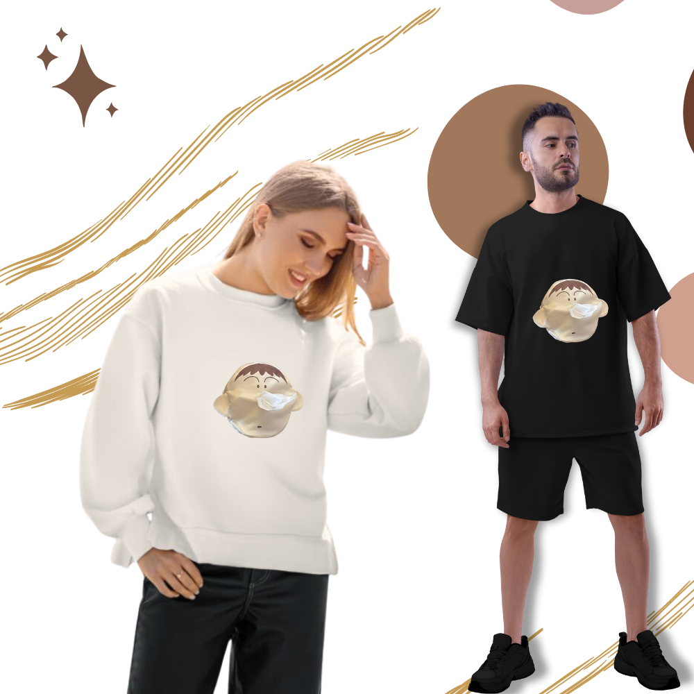 3D Shin Chan Carry Paper Shirt