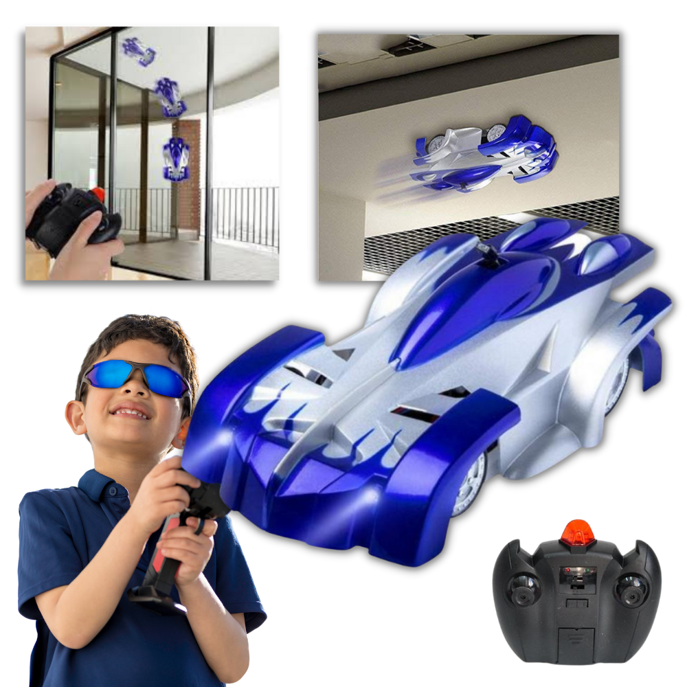Wall climbing RC Car