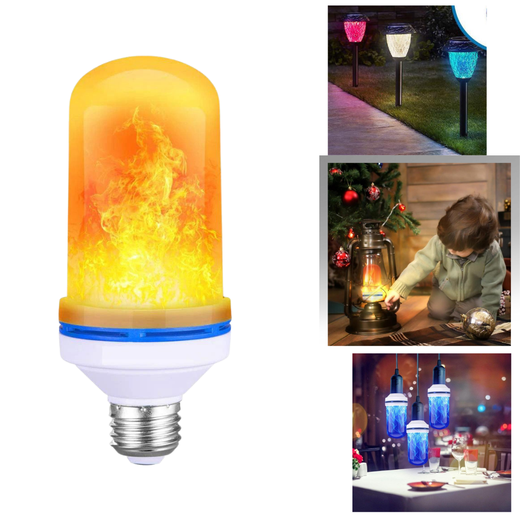 Flickering LED Flame Lamp