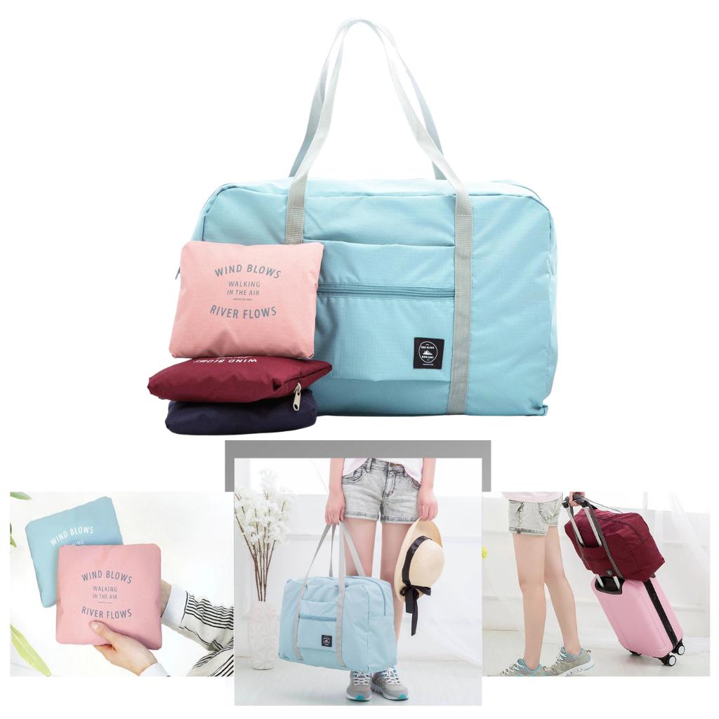Foldable travel bag
