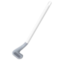 Long handle toilet brush with wall mounted base