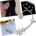 Pair of Zirconia Clip-on Fashion Earrings