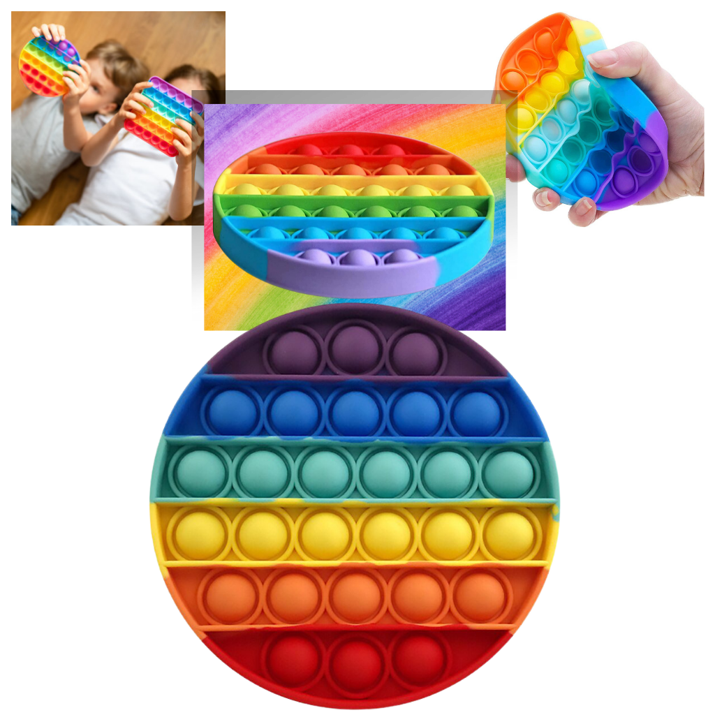 Simple dimple stress reliever sensory toy