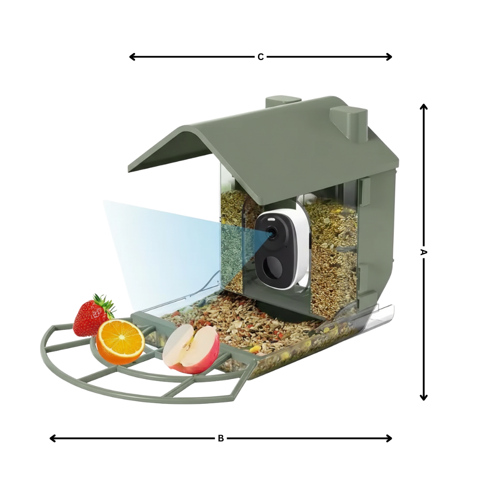 AI Solar Bird Feeder