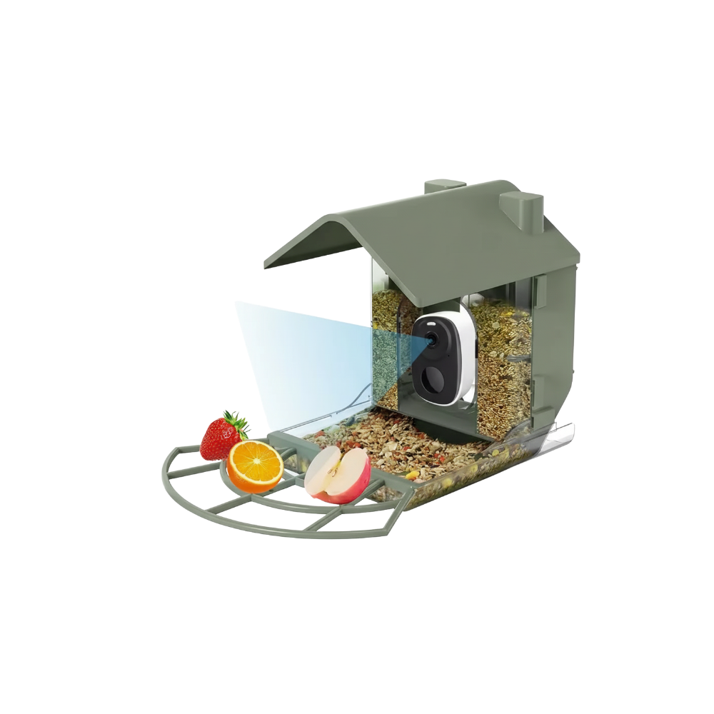AI Solar Bird Feeder