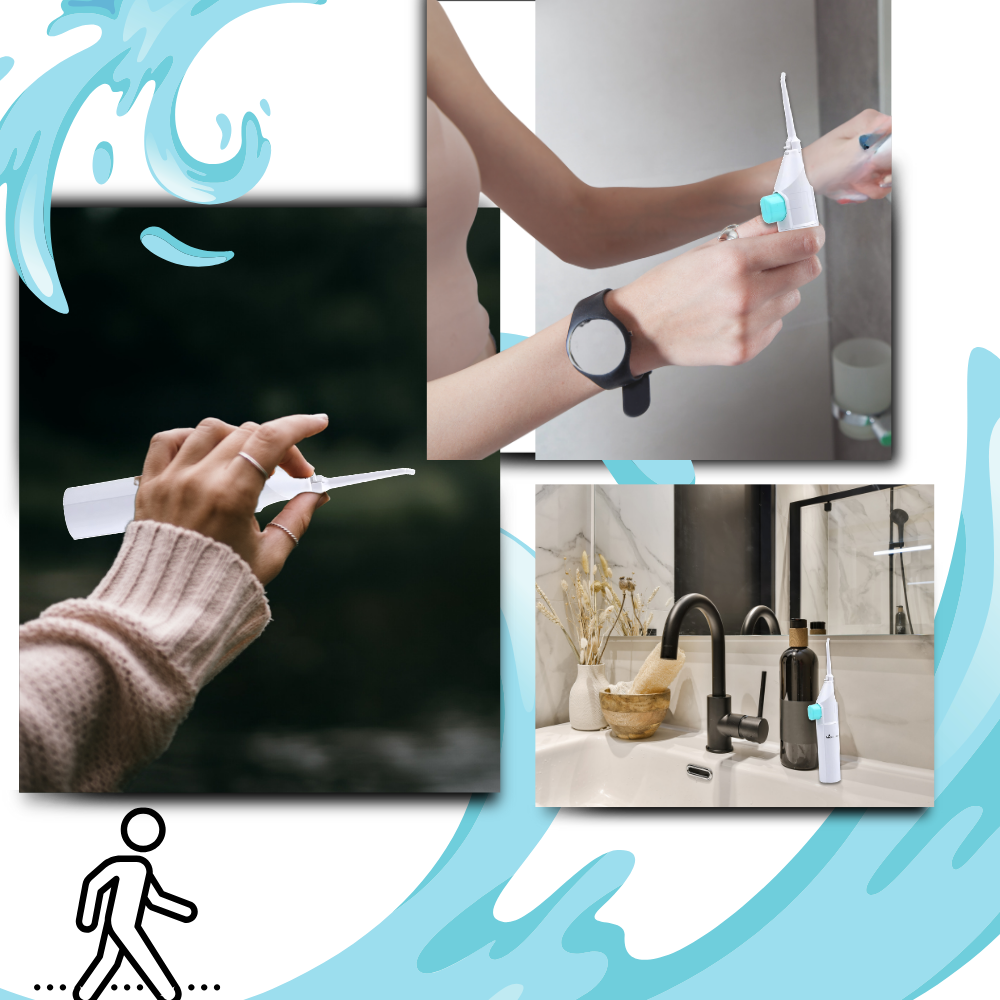 Air Powered Teeth Water Flosser