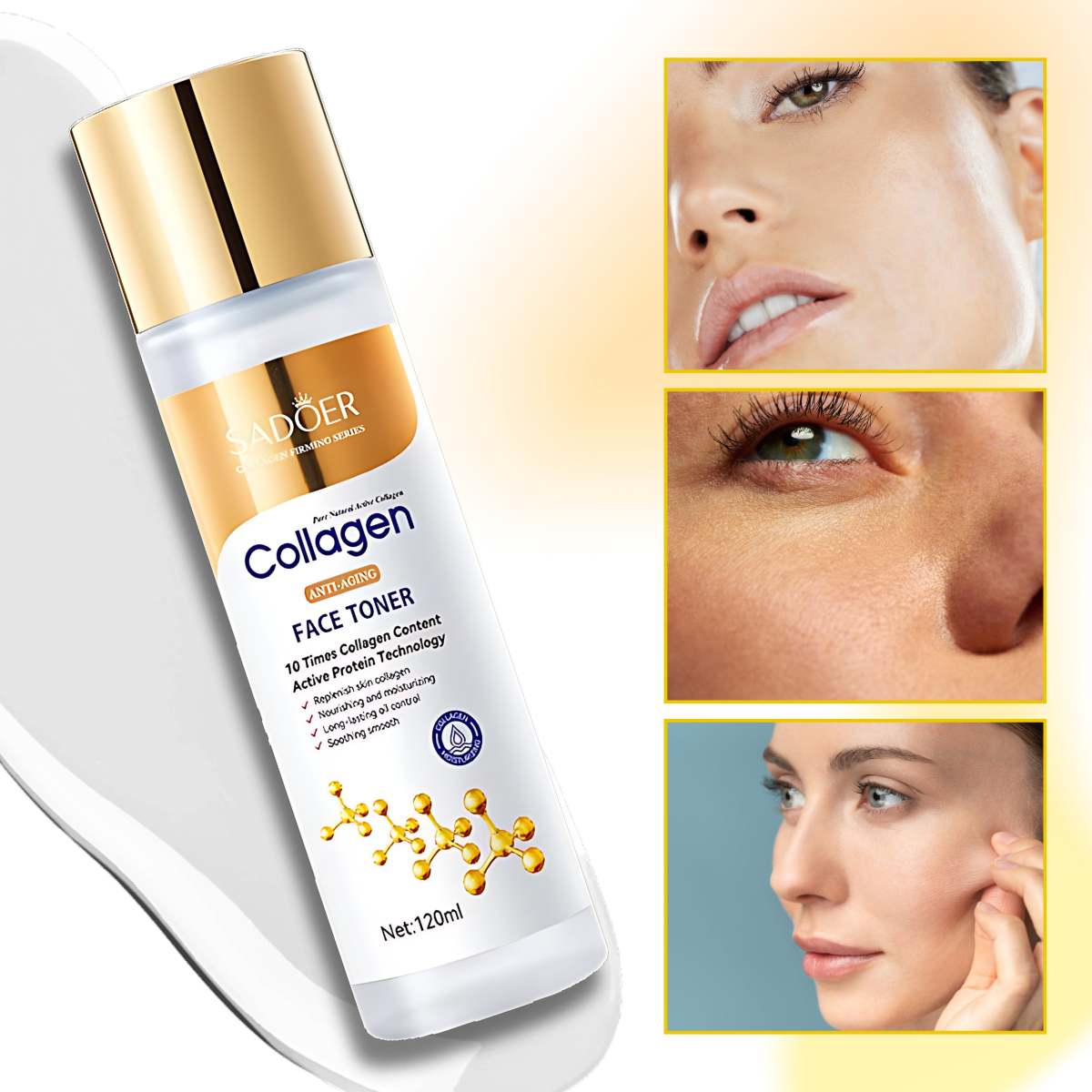 Anti-Aging Brightening Collagen Toner