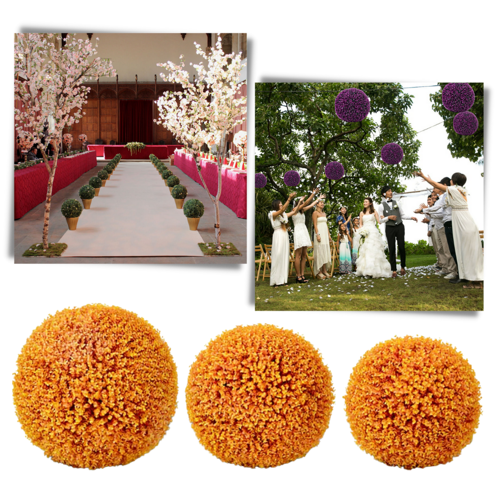 Artificial Topiary Grass Balls