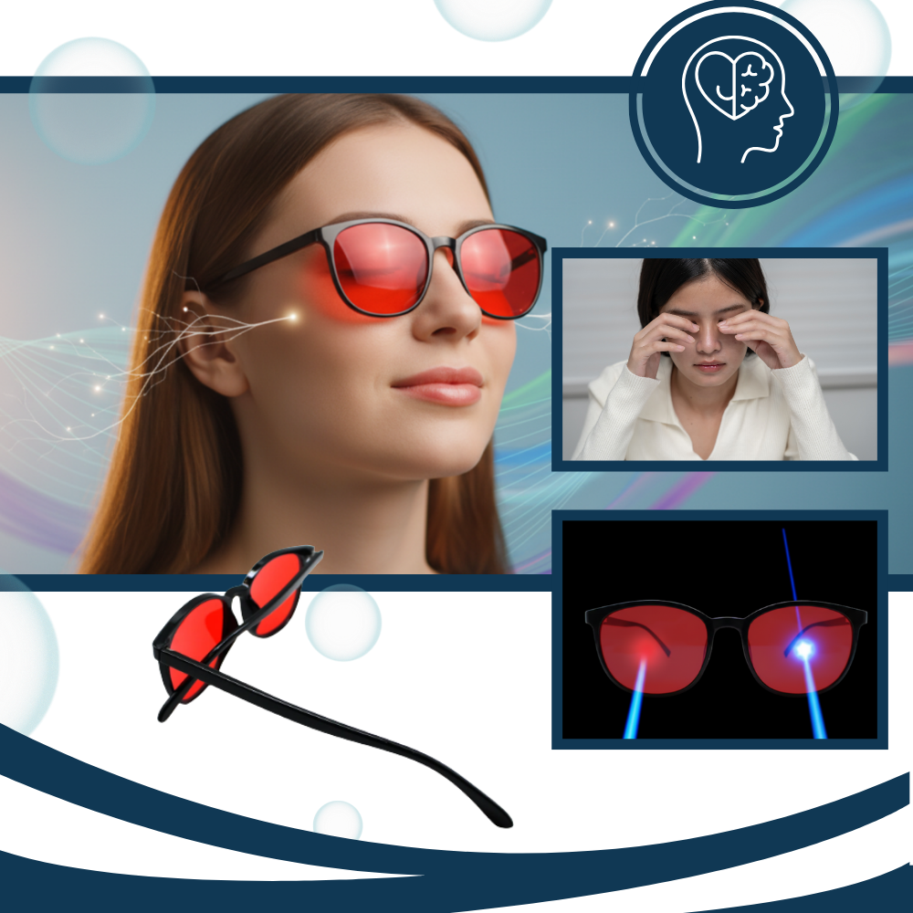 Blue Light Filter Red Glasses