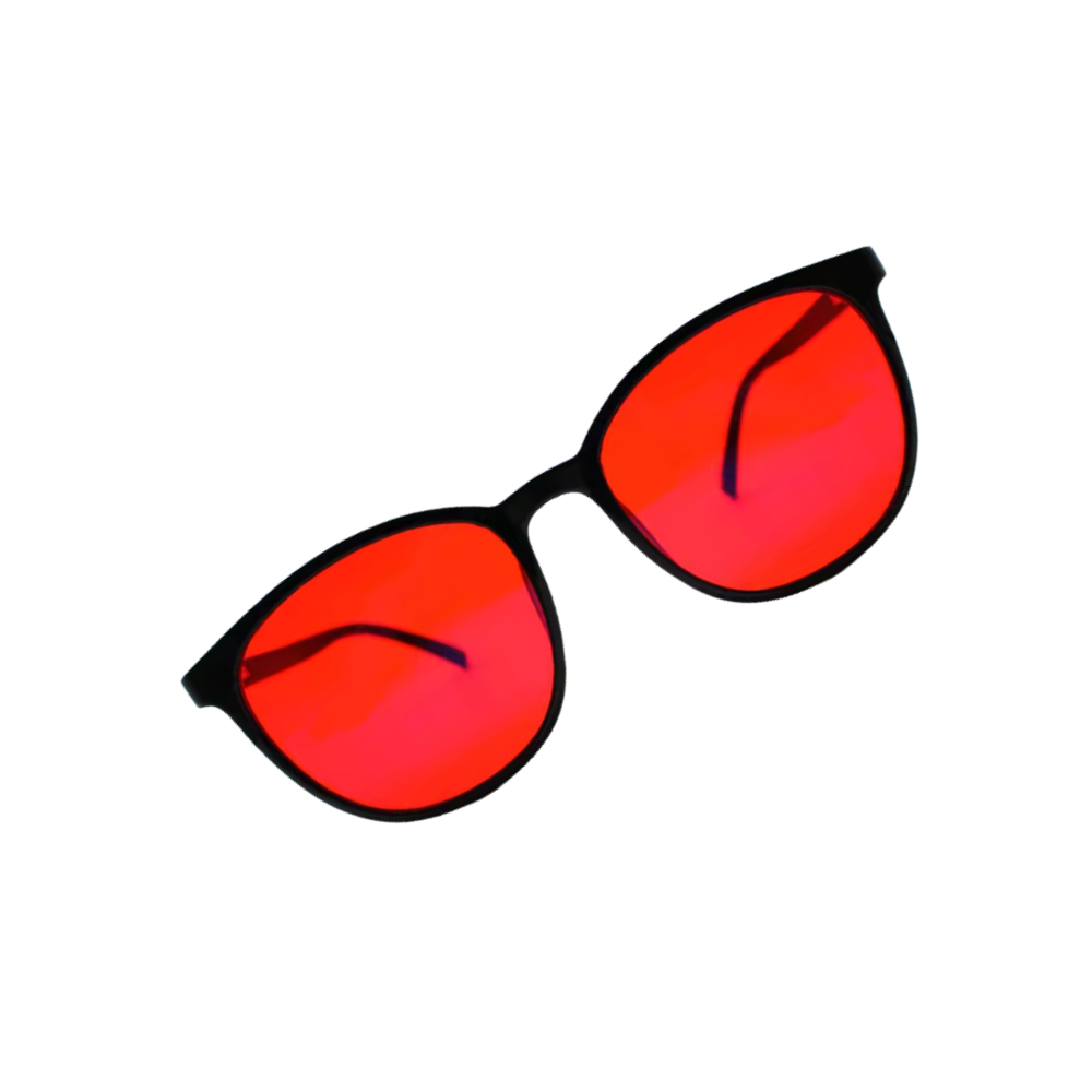 Blue Light Filter Red Glasses