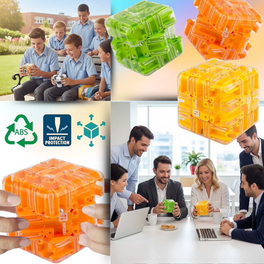 Brain Builder Maze Cube