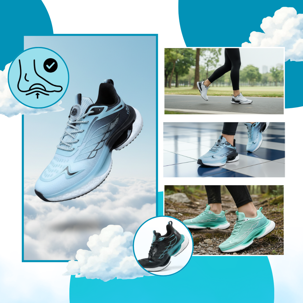 Breathable Cushioned Running Shoes