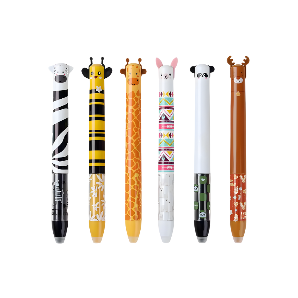 Cartoon Festive Heat Erase Pens
