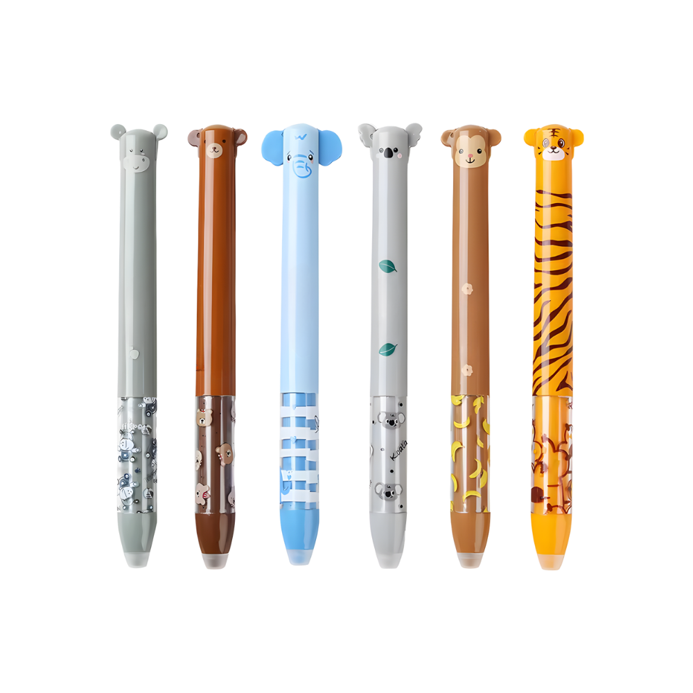 Cartoon Festive Heat Erase Pens
