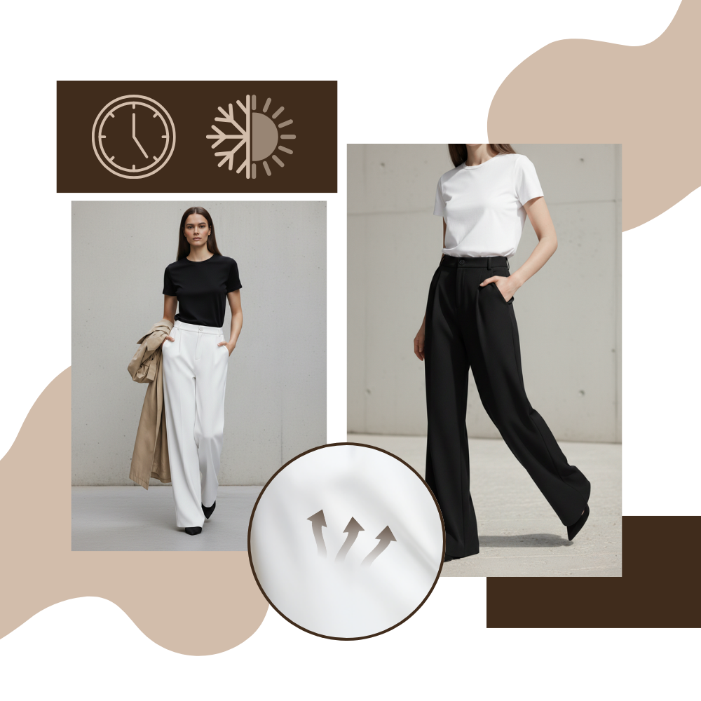 Chic Composure Wide Leg Trouser