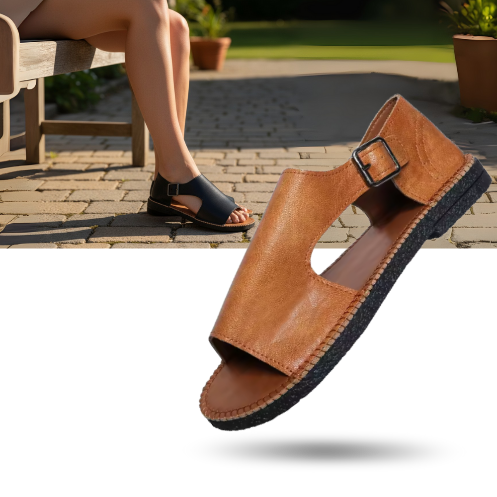 Chic Vintage Orthopedic Sandals