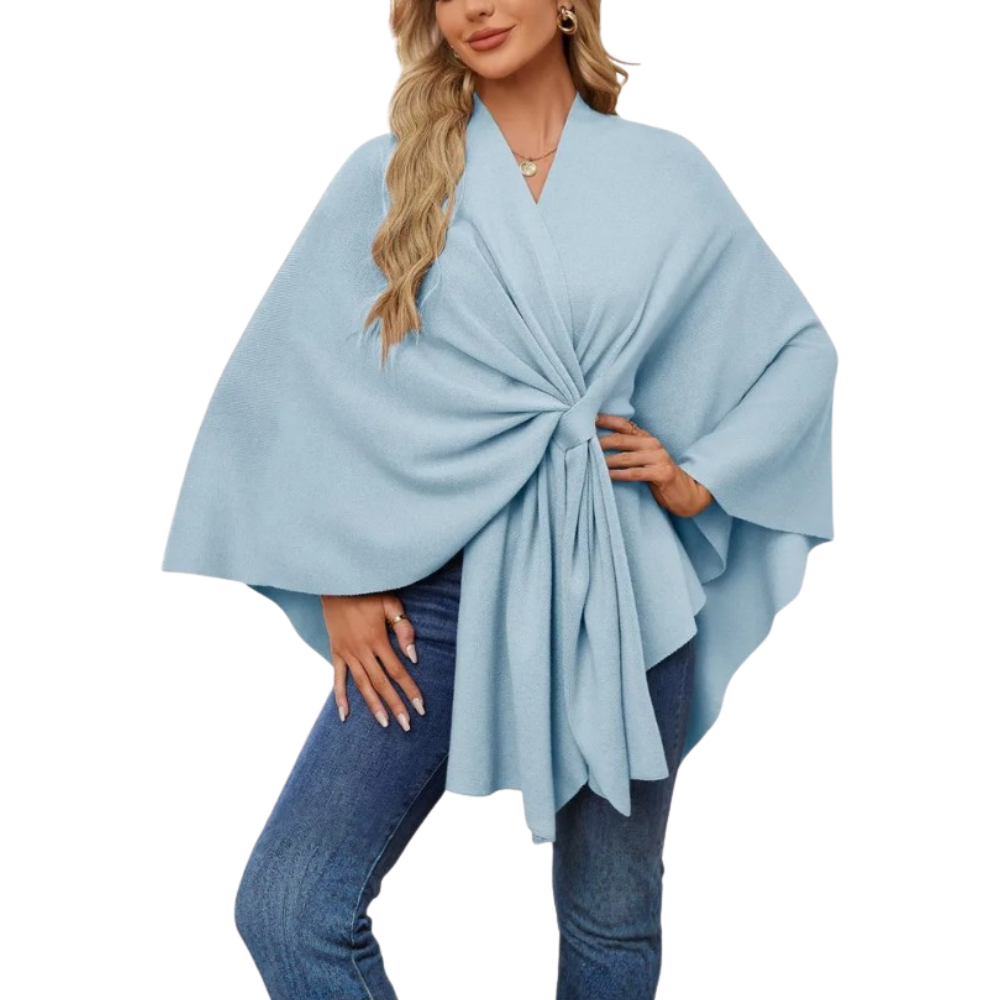 Chic Women Knitted Poncho