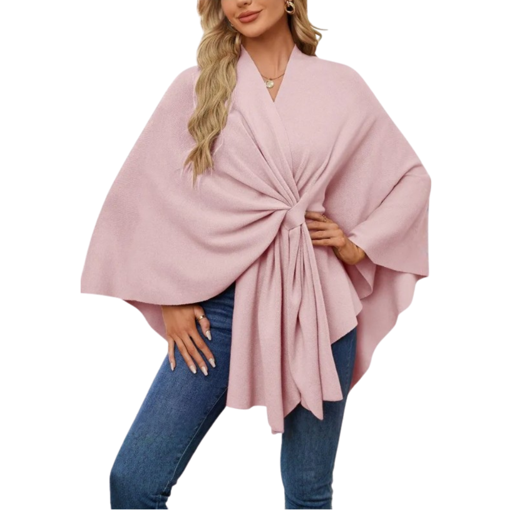 Chic Women Knitted Poncho