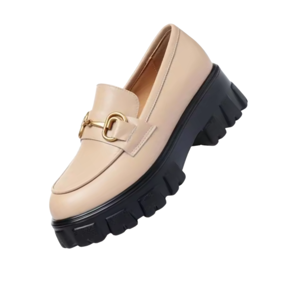 Chunky Stylish Leather Loafers