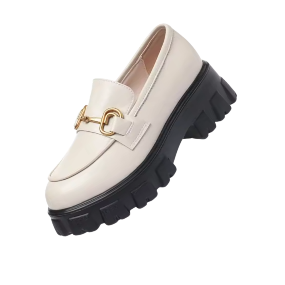 Chunky Stylish Leather Loafers