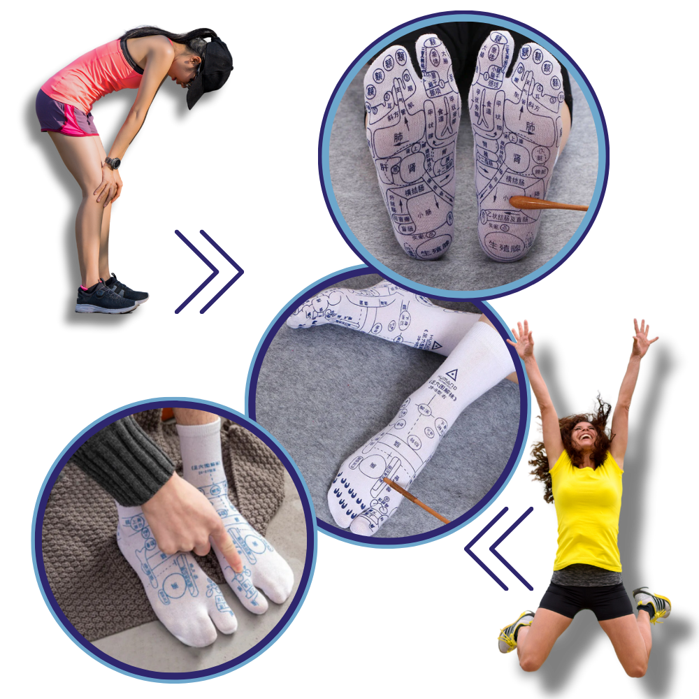 Circulation Boost Reflexology Socks