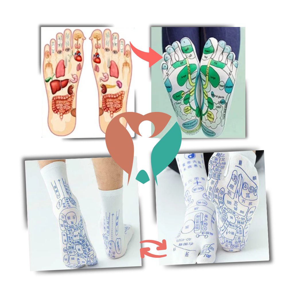 Circulation Boost Reflexology Socks