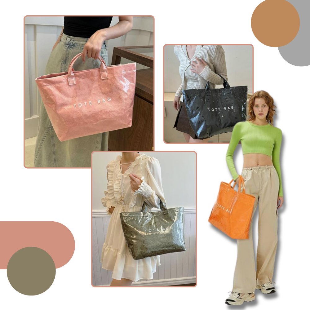 Classic Large Waterproof Tote Bag