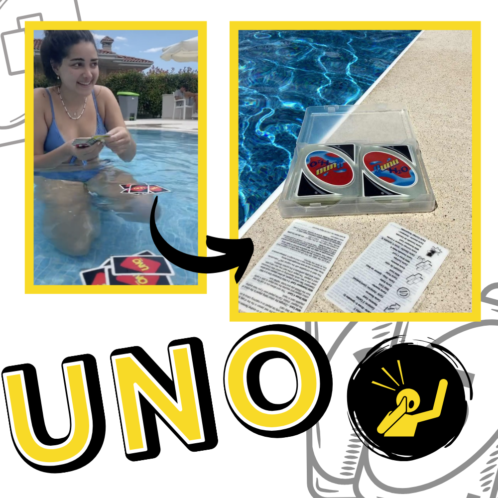 Classic Uno Waterproof Cards