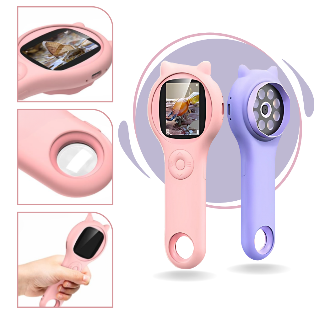 Clear Visibility Portable Microscope
