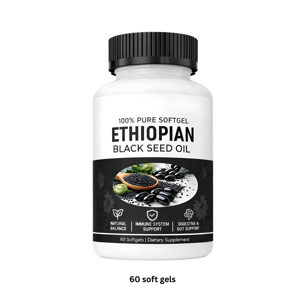 Cold-Pressed Black Seed Oil Capsule