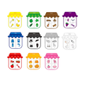 Colorful Educational Magnets